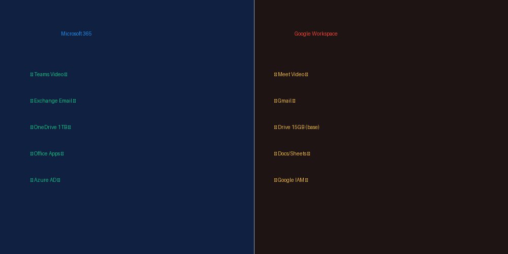 Microsoft 365 vs Google Workspace India 2026, Which is Better for SMEs?